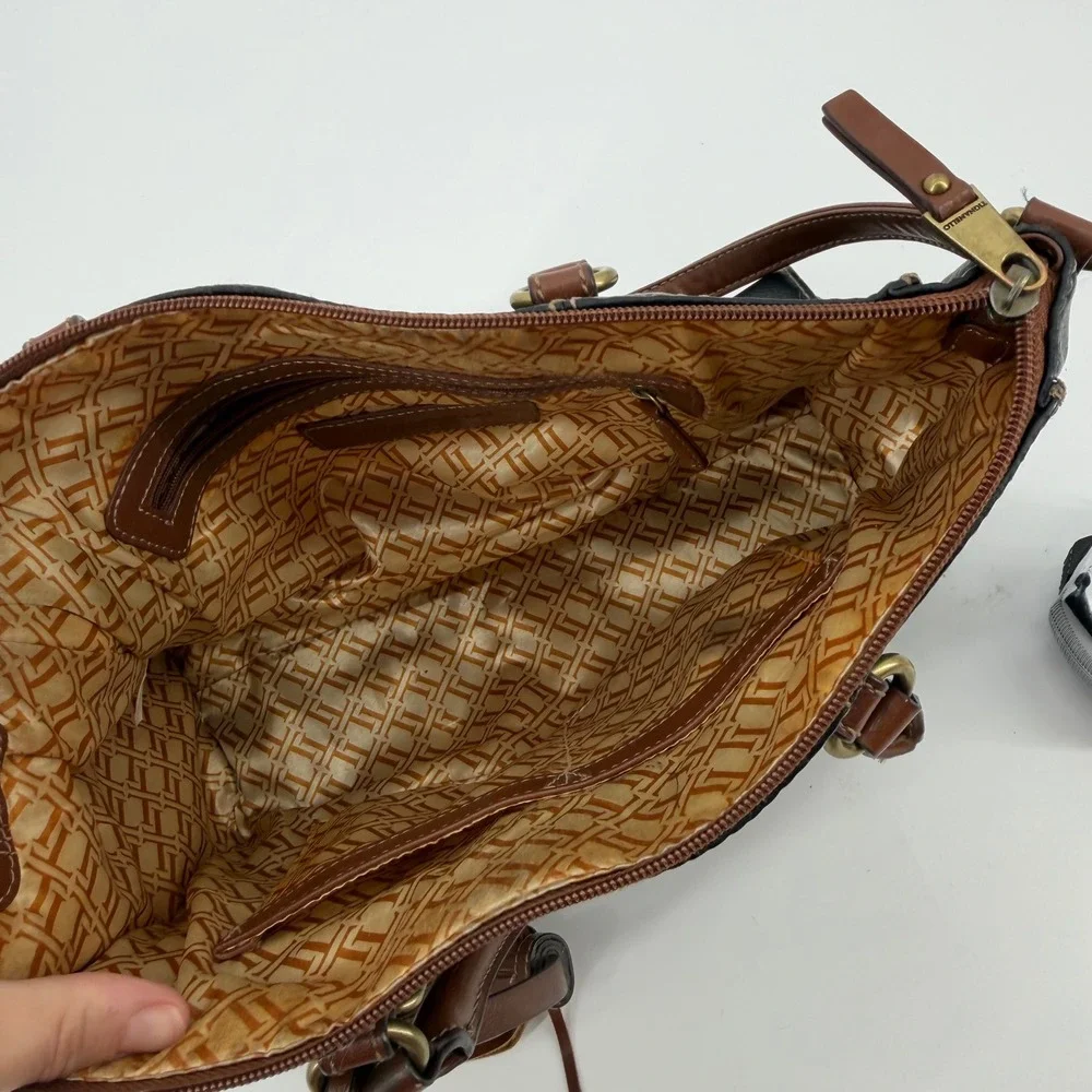 Tignanello leather satchel